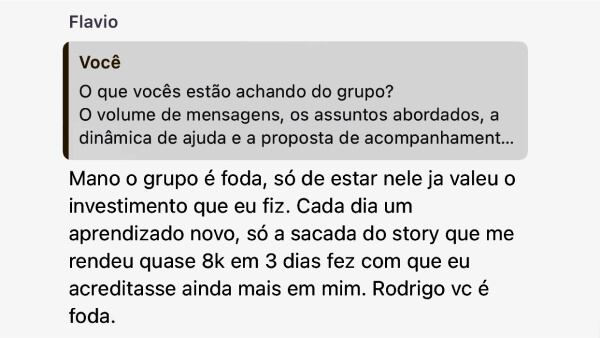 8 Mil em 3 Dias